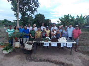CÁRITAS DIOCESANA DE MIRACEMA INAUGURA HORTA FAMILIAR