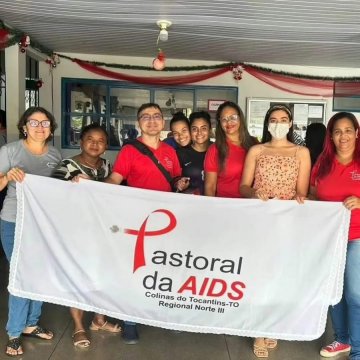 Dia Mundial de Luta contra Aids - No Colégio Estadual Francisco Pereira Felício - Colinas do Tocantins 