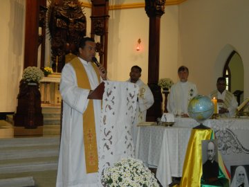 A participação do Pe. Edson Marques dos Reis no Jubileu da Vida Consagrada das Missionárias Servas do Espírito Santo
